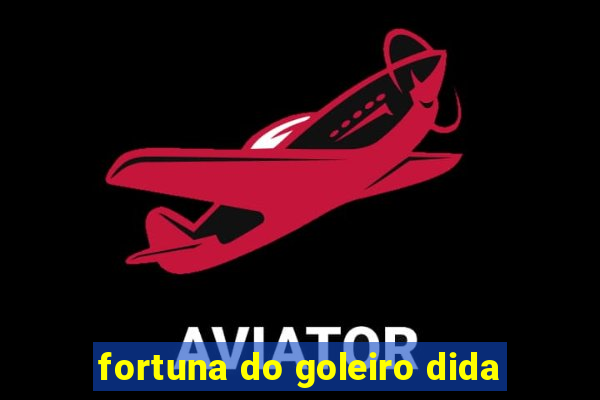 fortuna do goleiro dida